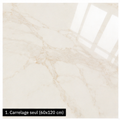 Carrelage P.E. Calacatta Pulido 60x120 cm Rectifié — Effet Marbre